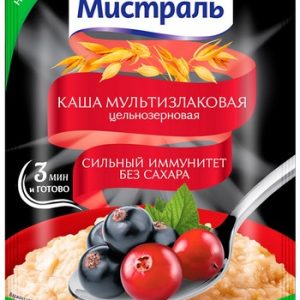 Каша Мистраль мультизлаковая сильный иммунитет 40г