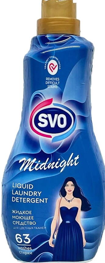 Гель д/стирки SVO Midnight д/цветных тканей 1,5л