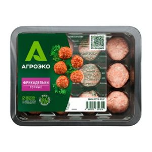 Фрикадельки Агроэко Сочные кат.Б охл 300г