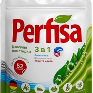 Капсулы д/стирки Perfisa 3в 1 универсал д/п 15г х 52 шт