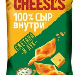Чипсы Чизлс пшенично-картофельные сметана и лук м/у 50г