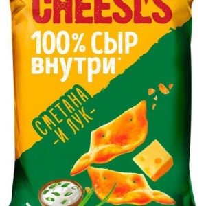 Чипсы Чизлс пшенично-картофельные сметана и лук м/у 100г