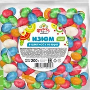 Драже Дымка изюм в глазури м/у 200г