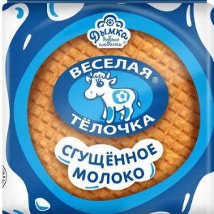 Вафли Дымка Веселая телочка сгущ молоко м/у 150г