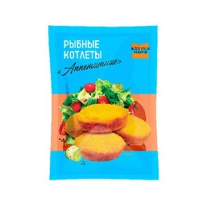 Котлеты Азбука моря рыбные Аппетитные с/м 840г