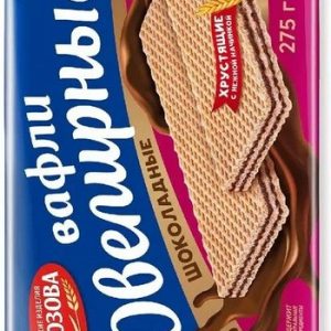 Вафли Морозова Ювелирные шоколадные м/у 275г