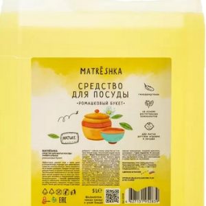 Средство д/мытья посуды Matrёshka Ромашковый букет концентрат 5л