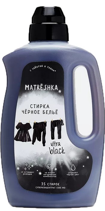 Гель д/стирки Matrёshka д/черного концентрат 1,1л
