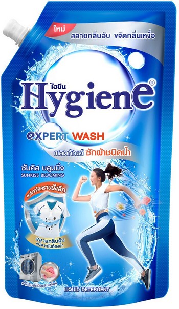 Гель д/стирки Hygiene Солнечный поцелуй парфюм концентрат 600мл