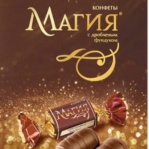 Конфеты Эссен Магия дробленый фундук к/у 127г