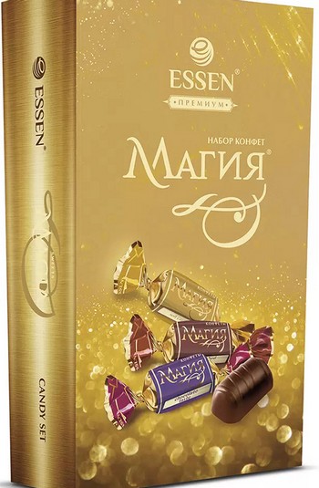 Конфеты Эссен Магия ассорти к/у 127г