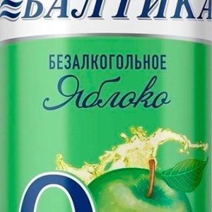Пивной напиток б/алк Балтика №0 Яблоко ж/б 0,33л