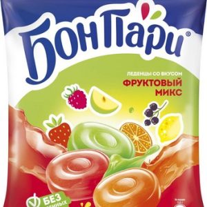 Карамель БонПари Фруктовый микс 500г