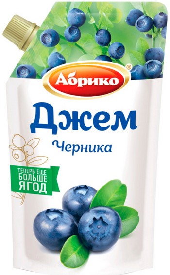 Джем Абрико Черничный д/п 270г