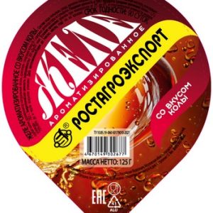 Желе Ростагроэкспорт со вкусом колы 125г