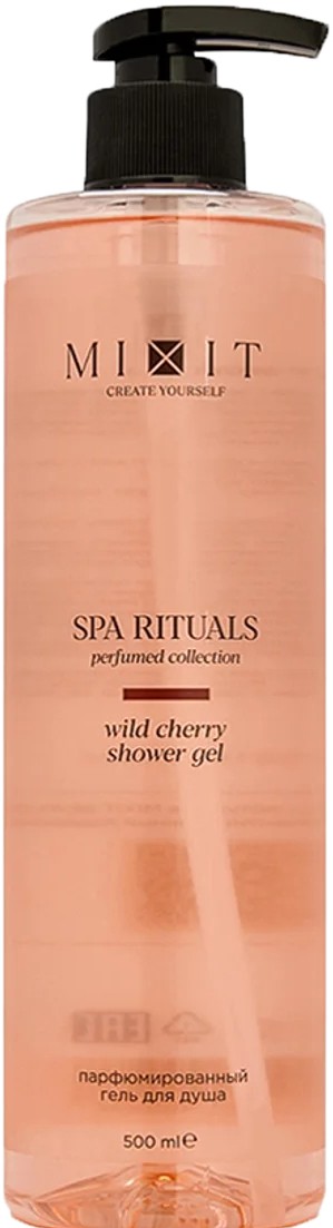 Гель д/душа Mixit Spa Rituals парфюм с аром дыкой вишни доз 500мл