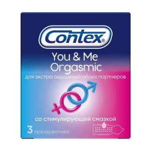 Презервативы Contex You&Me Orgasmic 3шт