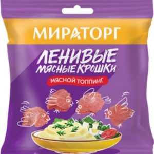 Снеки Мираторг Ленивые мясные крошки 70г