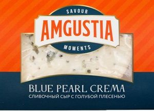 Сыр Amgustia Блю перл крема мягкий 67% 90г