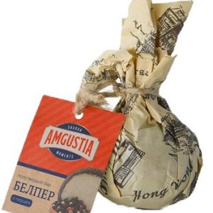 Сыр Amgustia Белпер перец/чеснок п/твердый 45% 100г