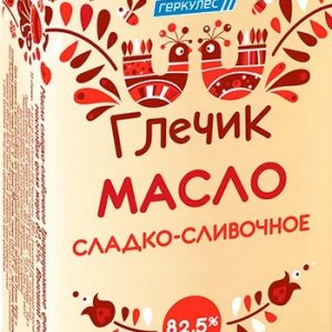 Масло Геркулес Глечик сладкосл крестьянское 82,5% 180г без змж