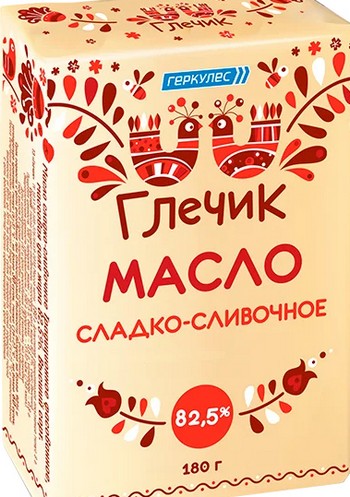 Масло Геркулес Глечик сладкосл крестьянское 82,5% 180г без змж