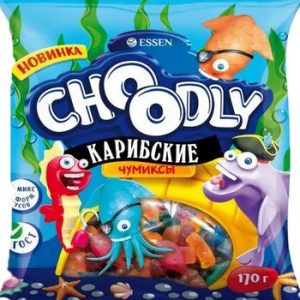 Мармелад Эссен Чудли карибские чумиксы м/у 170г