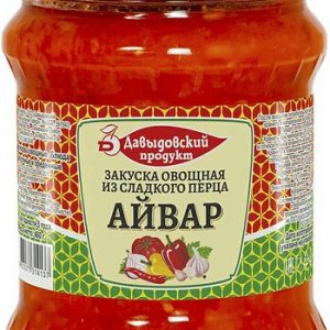 Закуска Давыдовский продукт из сладкого перца Айвар твист 350г