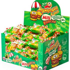 Мармелад Фан Кэнди Лаб Мармеладсы в деле мини Бургер жеват 10г