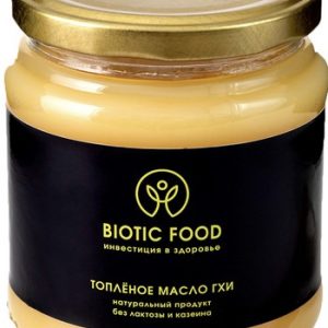 Масло Биотик Фуд топленое гхи без лактозы 99% 380г