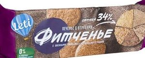 Печенье Leti Фитченье с отрубями м/у 150г