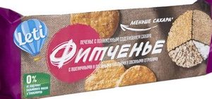 Печенье Leti Фитченье с пониженным содержанием сахара м/у 150г