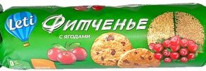Печенье Leti Фитченье с ягодами м/у 225г 