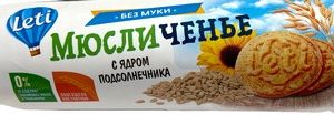 Мюсли Лети Мюсличенье с ядром подсолнечника б/муки м/у 220г