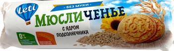 Мюсли Лети Мюсличенье с ядром подсолнечника б/муки м/у 220г