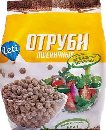 Отруби Лети пшеничные м/у 100г