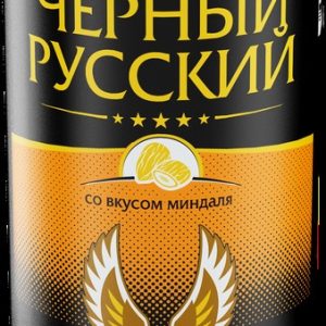 Пивной напиток Черный Русский со вкусом миндаля пастериз ж/б 6,5% 0,45л
