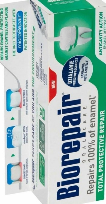 Зубная паста Biorepair Total Protective Repair защита восстановление 75мл