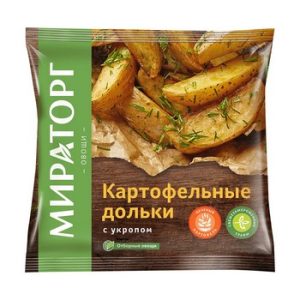 Картофельные дольки Мираторг с укропом с/м 400г