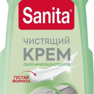 Средство чистящее Sanita универсал крем Зеленый чай и лайм 600мл 3100/9176