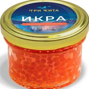 Икра лососевая Три Кита горбуша ст/б 100г