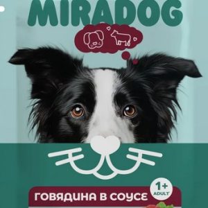 Корм д/собак Мираторг Miradog говядина в соусе м/у 75г
