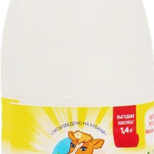 Молоко Коровка из Кореновки Отборное пастер 3,4-6% бут 1,4л без змж