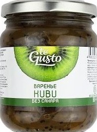 Варенье Te Gusto из киви без сахара твист ст/б 260г