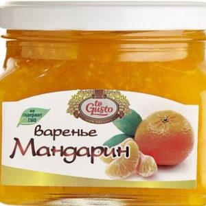 Варенье Te Gusto из мандарина твист ст/б 430г