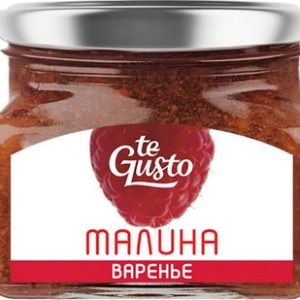 Варенье Te Gusto из малины твист ст/б 430г