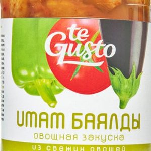 Закуска Te Gusto Имам Баялды овощная твист ст/б 370г
