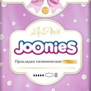 Прокладки Joonies La Perle ночные 8шт 510203