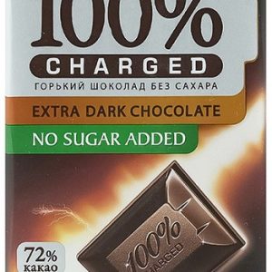 Шоколад Победа Чаржед горький 72% б/сахара 100г