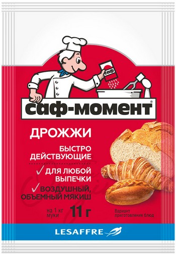 Дрожжи Саф-момент быстродействующие сухие 11г